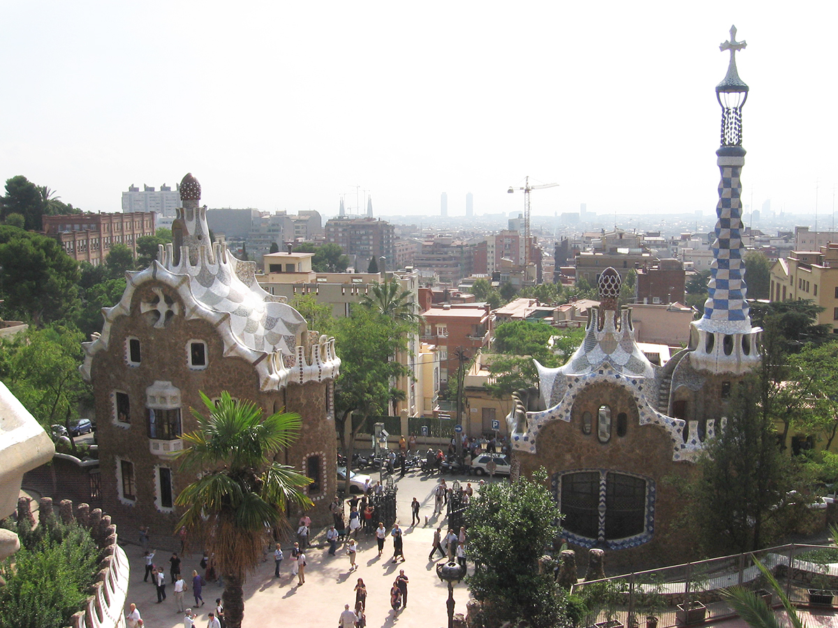 Parc Guell di Antonì Gaudi - 2008
